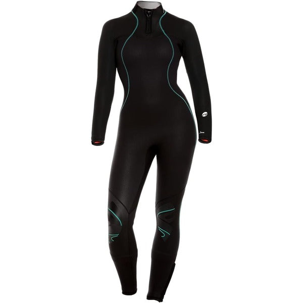 BARE WETSUIT 3/2MM NIXIE ULTRA FULL, WOMEN
