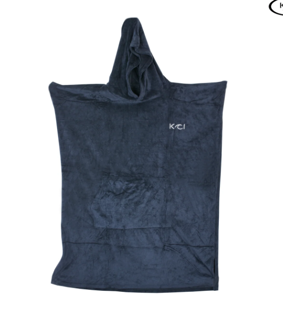 Oversized Dive Poncho with Hood – Quick-Dry Cotton Towel