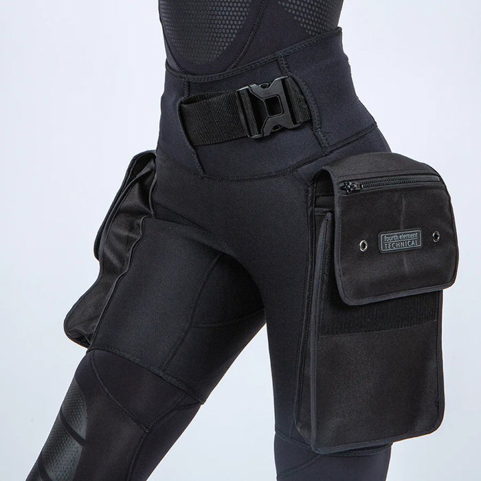 FOURTH ELEMENT TECHNICAL SHORTS BLACK LARGE - divecampus