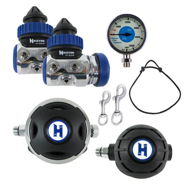 Halcyon H-50 Doubles Regulator Package - divecampus