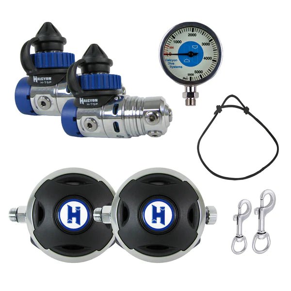 Halcyon H-75 Doubles Regulator Package - divecampus