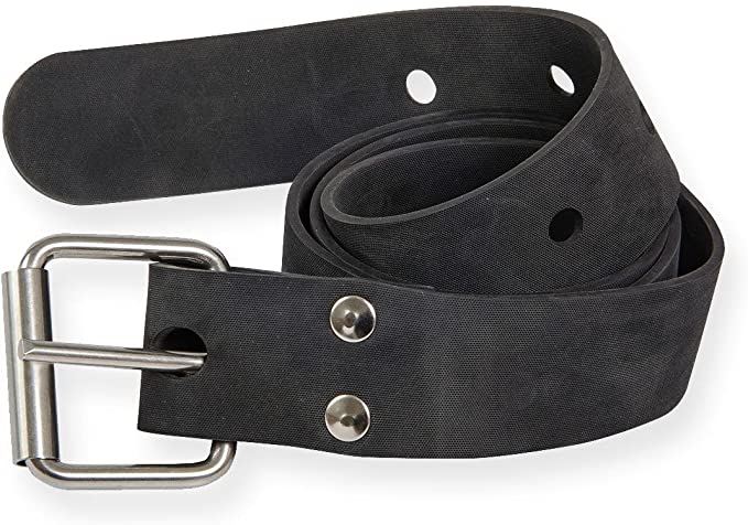 Mares Marseilles Rubber Weight Belt - Black - divecampus