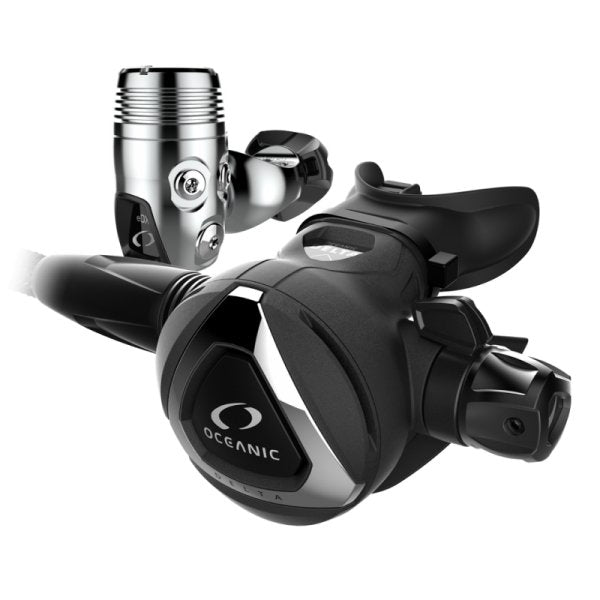 Oceanic Delta 5 Din Regulator, Black - divecampus