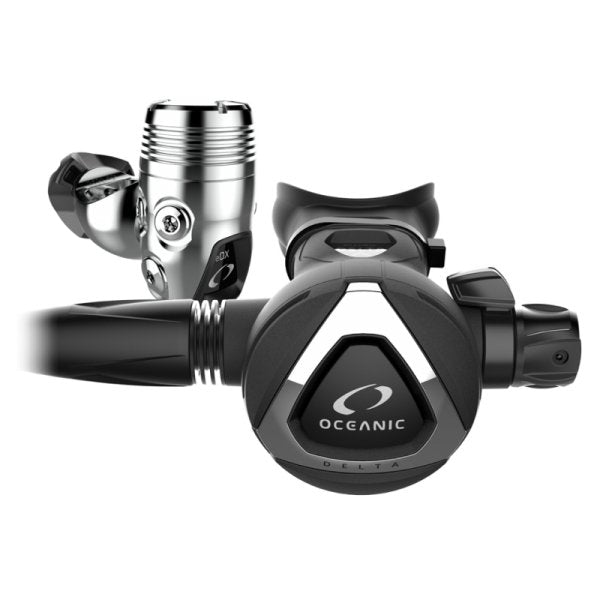Oceanic Delta 5 Din Regulator, Black - divecampus