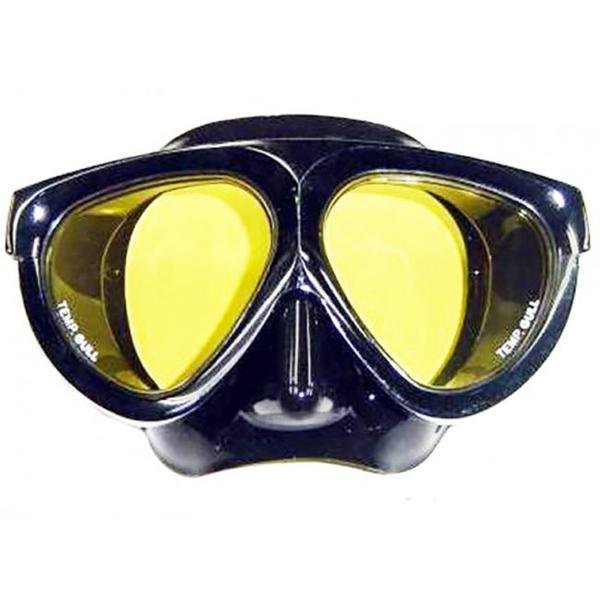 Riffe Mask Mantis 5 Amber Lens Black