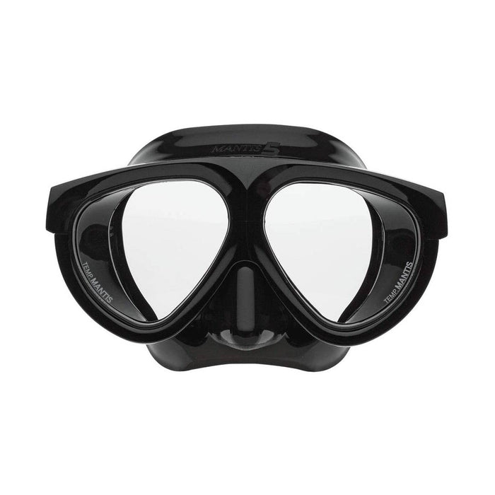 Riffe Mask Mantis 5 Clear Lens Black
