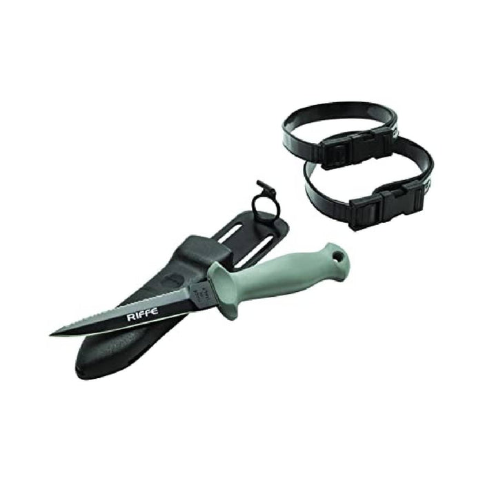 Riffe Stubby Knife Teflon Standard