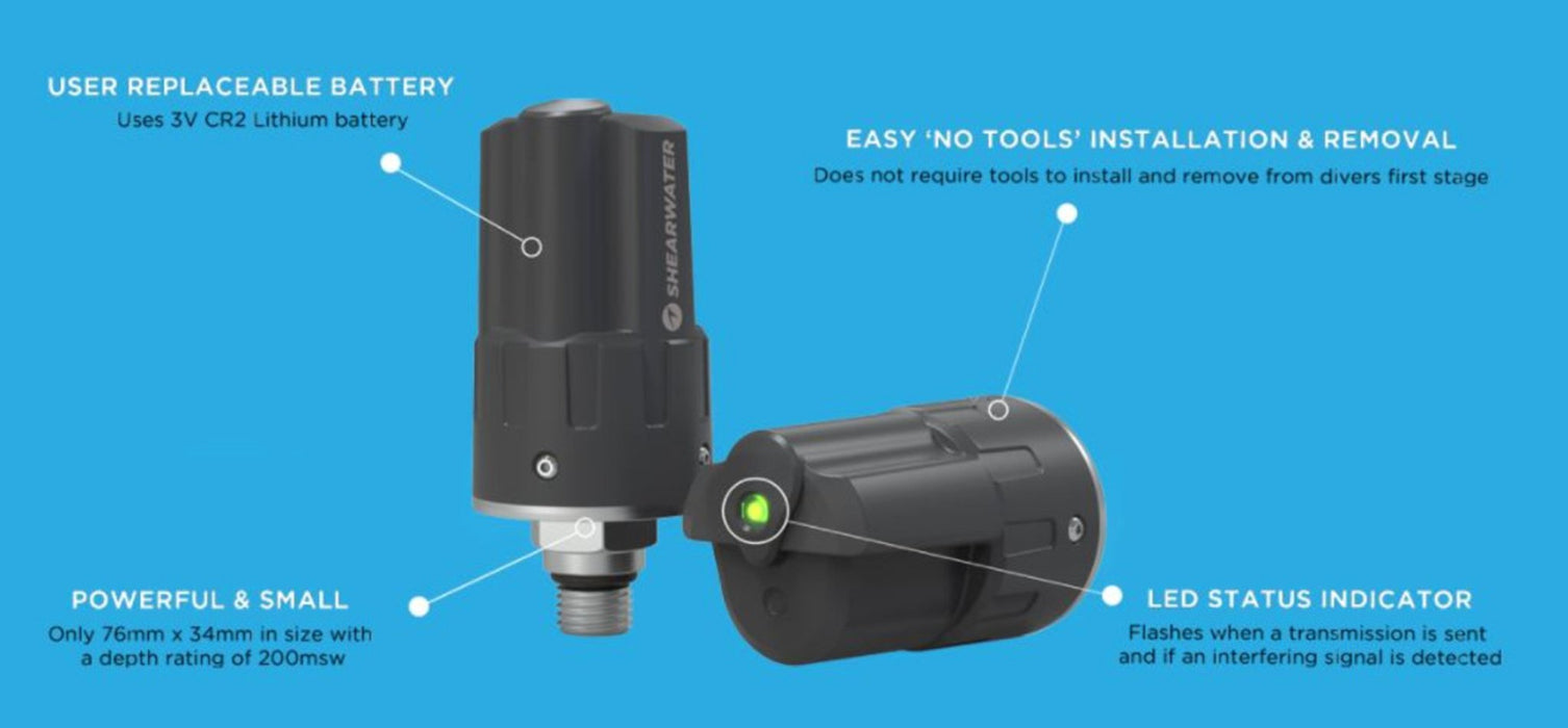 Shearwater Swift Transmitter - divecampus