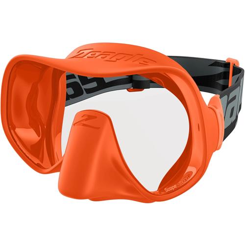 Zeagle Mask Scope Mono Rescue Orange - divecampus