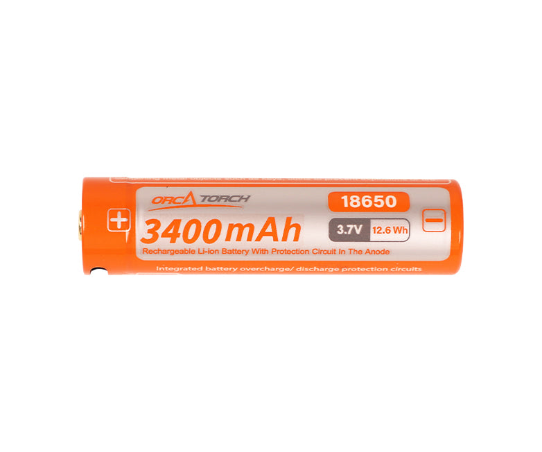 OrcaTorch USB Battery 3400mAh