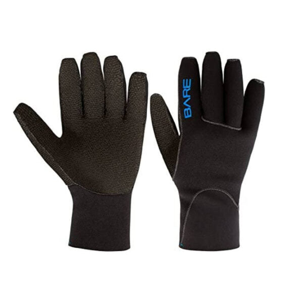 Bare Gloves 3MM Black – L