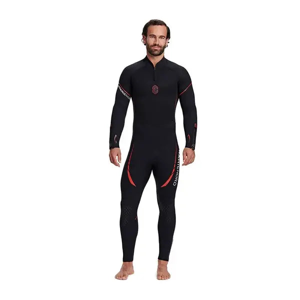 DynamicNord Fullsuit Men 5Mm SL-51 Black/Red
