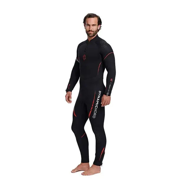 DynamicNord Fullsuit Men 5Mm SL-51 Black/Red