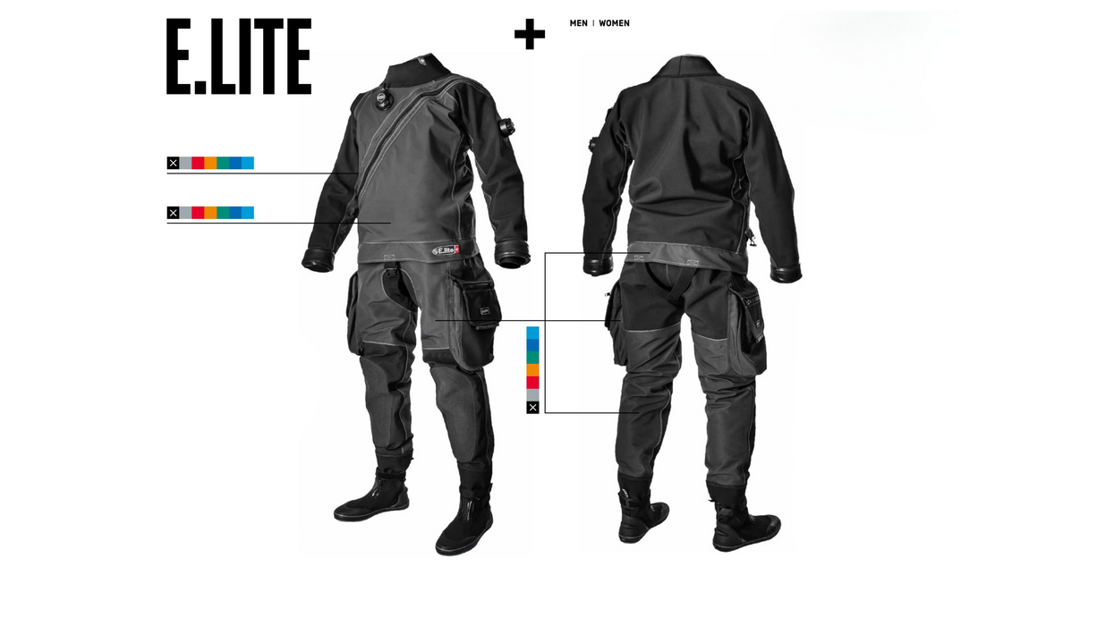 SANTI E.LITE PLUS Drysuit (Pre-Order)