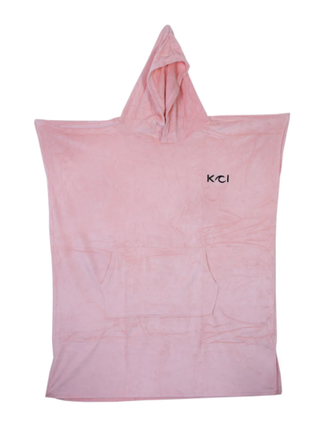 Oversized Dive Poncho with Hood – Quick-Dry Cotton Towel