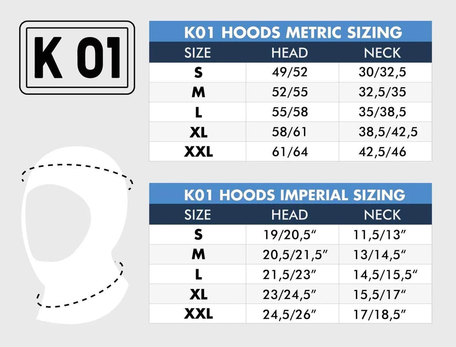 K01 Classic Hood - divecampus