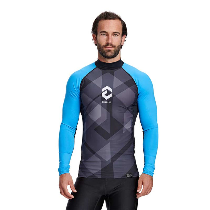 DYNAMIC NORD RG-31 RASHGUARD LONG SLEEVE MEN BLACK/BLUE