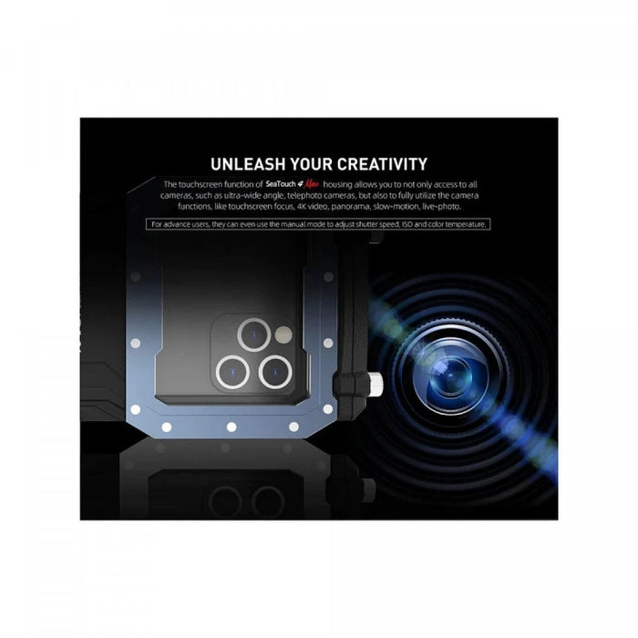 DIVEVOLK SeaTouch 4 MAX PLUS Underwater Housing