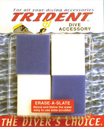 Trident Erase A Slate Reusable Foam Sponges, Set of 4