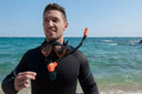 DYNAMIC NORD SNORKEL LX-40 SPLASH TOP BLACK ORANGE - divecampus