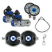 Halcyon SideMount Regulator Package with H-75 (Piston) - divecampus