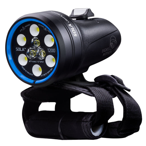 Light and Motion Sola light DIVE 1200 S/F black - divecampus