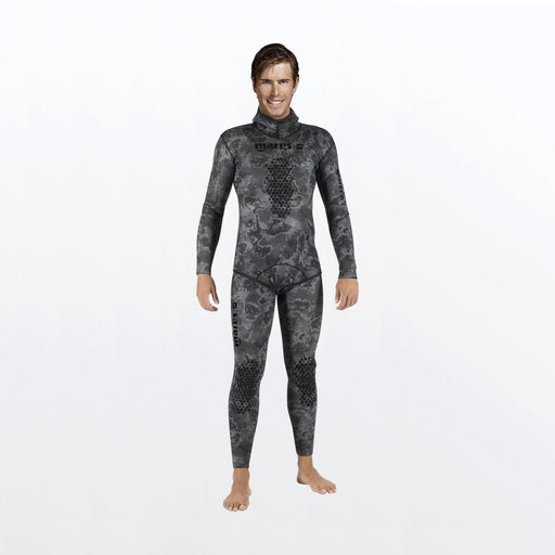 Mares Explorer Camo Freedive Wetsuits, XL, Black - divecampus