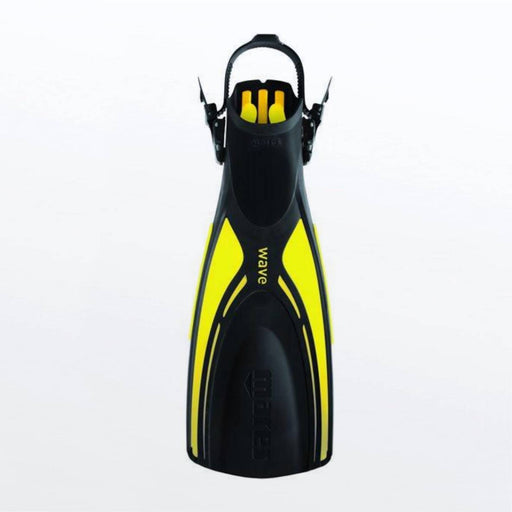 Mares Wave Open Heel Diving Fins, S, Yellow - divecampus