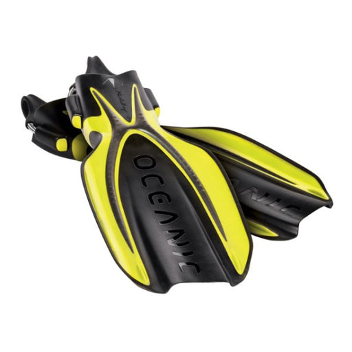 Oceanic Manta Ray Diving Fins, Yellow - divecampus