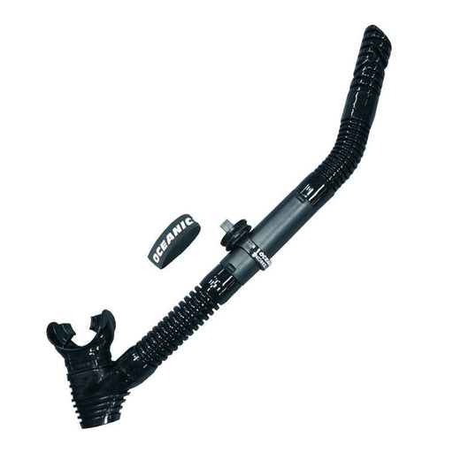 Oceanic Pocket Snorkel, Black - divecampus