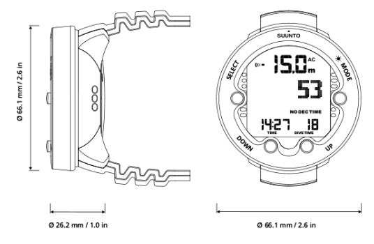 SUUNTO ZOOP NOVO BLACK