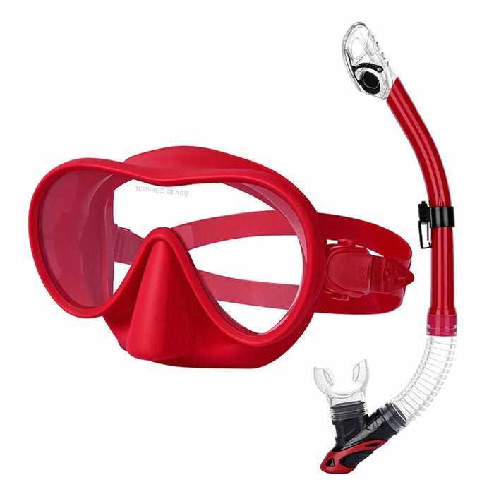 Tecline Frameless SV Mask + Snorkel Set - divecampus